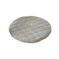 Pxyqht Thickened Round Chair Cushion, Washable Seat Cushion, Non-Slip Floor Cushion, Ergonomic Support for Office, Gaming, Home Use