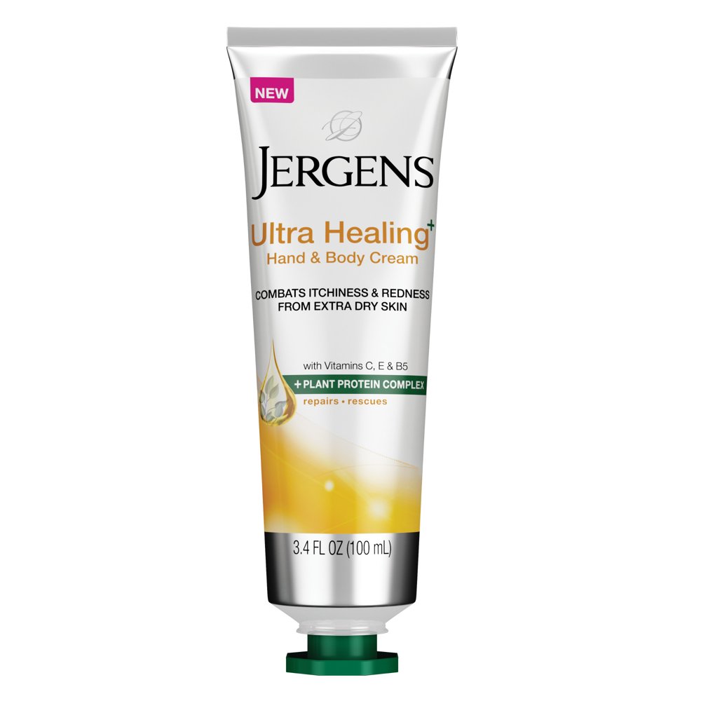 Jergens Ultra Healing Travel Size Hand and Body Cream, 3.4 fl oz