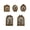 Combo set, variant on Yihuala Vintage Picture Frame Antique Ornate Photo Frames for Tabletop Wall Hanging Decorative Photo Frames Home Gallery Decors