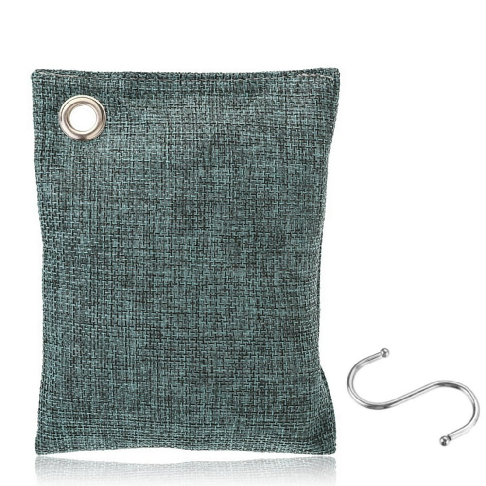 Bestller Activated Bamboo Charcoal Bags with Hook,Air Purifying Bags