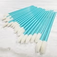 thumbnail image 4 of " 200 Pcs Disposable Lip Brushes, Lipstick Applicator, Lip Gloss Wands Blue", 4 of 5