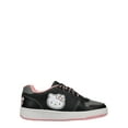 thumbnail image 2 of Hello Kitty & Friends By Sanrio Women's Black Casual Court Sneakers, 2 of 7