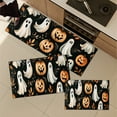 thumbnail image 2 of YIMEIS Halloween decoration Kitchen rugs Washable flannel Printed Area Rug and Mats DoorMats, bath mat,Autumn and Winter Decoration-Halloween Undead 15.7'' x 23.6''+19.7'' x 31.5''+17.7'' x 47.2'', 2 of 7