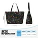 thumbnail image 4 of Fotbe I love you Mom Bolsa de Viaje para Playa - Resistente al Agua, Bolsa Tote de Gran Capacidad y Ligera con 7 Bolsillos para Mujeres y Hombres, 4 of 7