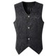 thumbnail image 2 of Blusa sin Mangas de Moda de los Hombres, Chaleco Respirable Cómodo con Cuello en V para Uso Casual Y Al Aire Libre, Ropa de Verano Elegante, 2 of 9