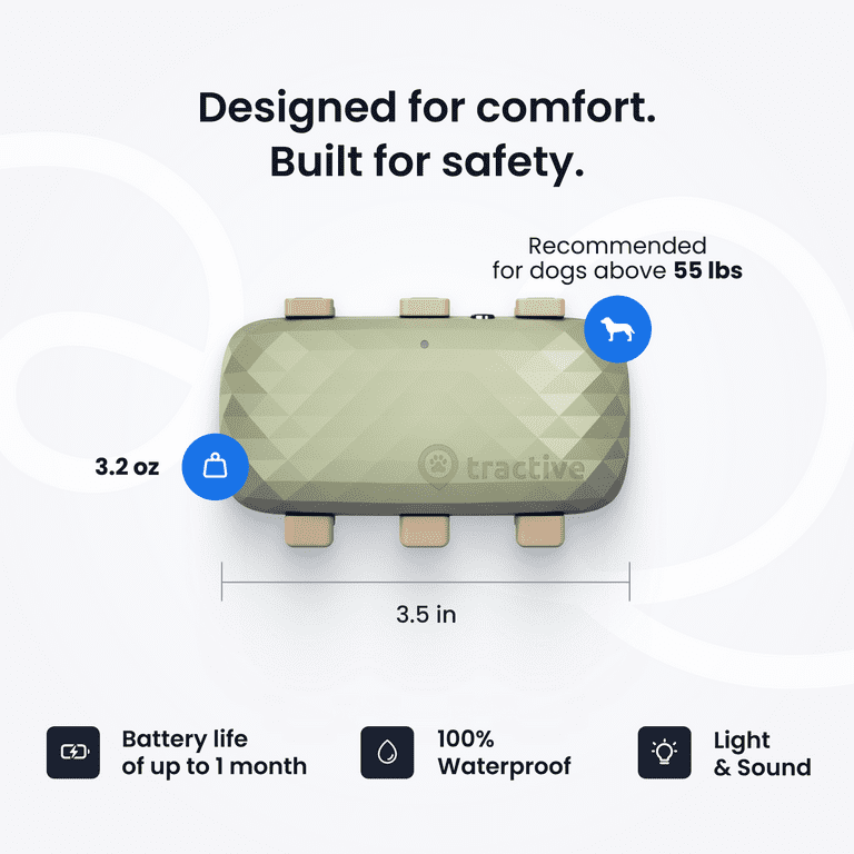 Tractive XL Smart Dog GPS Tracker with Vital Signs Monitoring