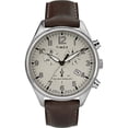 thumbnail image 1 of Timex TW2R88200 Men's Waterbury Cream Dial Strap Chronograph Watch, 1 of 3