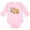 AD-Pink, variant on Inktastic Black History Month Africa in Red Yellow and Green Boys or Girls Long Sleeve Baby Bodysuit