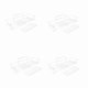 thumbnail image 1 of 4X Estante de Almacenamiento de Baño de Acero Inoxidable Cocina Sin Perforaciones Grande, 1 of 4