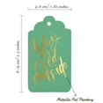thumbnail image 5 of Inkdotpot Real Gold Foil Baby It's Cold Outside Baby Shower Tags Favor Hang Paper Tags 100 Pieces, 5 of 6