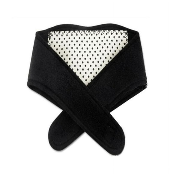 CUJM Heating Neck Heat Therapy Support Belt Tourmaline Magnetic Wrap Brace Pain