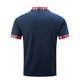 thumbnail image 4 of Mens Manga Corta Botón Abajo Camisas Girar Abajo Cuello Empalmado Deportes Superior, Camisa Botón Casual para Hombres, 4 of 4