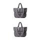 thumbnail image 1 of Bolso de mano acolchado Sonducket 2Conjunto de nailon Gris con correas de hombro cómodas, 1 of 6