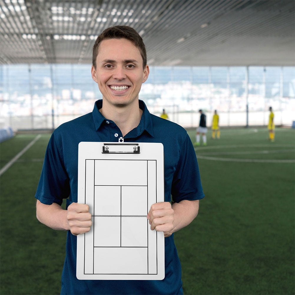unbranded  2 PCS Dry Erase Coaches Clipboards Coaching Equipment White