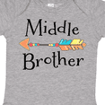 thumbnail image 4 of Inktastic Middle Brother- arrow Boys Baby Bodysuit, 4 of 5