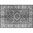 thumbnail image 1 of Ahgly Company Indoor Rectangle Geometric Gray Traditional Area Rugs, 4' x 6', 1 of 1