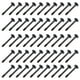 thumbnail image 5 of 50 tornillos de cabeza redonda para ventilador de caja de computadora, de 30 mm de largo., 5 of 6