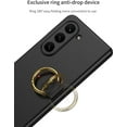 thumbnail image 3 of case for Galaxy Z Fold 5 Case with Ring Ultra Thin Matte PC Protective Cover for Samsung Galaxy Z Fold 5 2023, Grey, 3 of 9