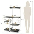 Giantex Kitchen Baker’s Rack, 4Tier Microwave Storage Stand, Spice