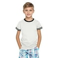 thumbnail image 6 of Jalioing Boys Girls Short Sleeve T Shirt Casual Loose Crew Neck Basic Tee Shirt Solid Color Summer Tops for Kids, 6 of 9