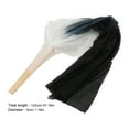 thumbnail image 5 of FRCOLOR 1 Pair of Foldable Belly Dancing Fans Veil Long Folding Fan for Dance, 5 of 10