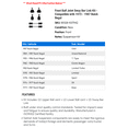 thumbnail image 2 of Front Ball Joint Sway Bar Link Kit - Compatible with 1973 - 1987 Buick Regal 1974 1975 1976 1977 1978 1979 1980 1981 1982 1983 1984 1985 1986, 2 of 2