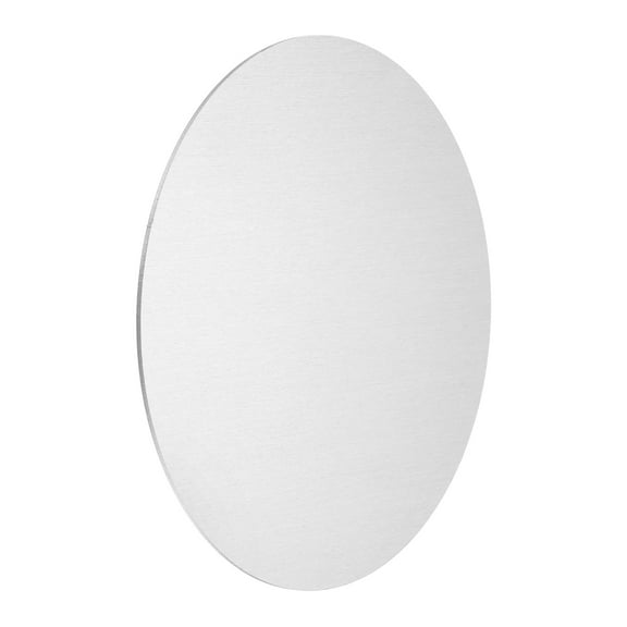 Uxcell Aluminum Disc, 4"(100mm) Diameter 0.02"(0.5mm) Thickness Round Aluminum Sheets 1060 Aluminum Circle Plates for Metal Stamping