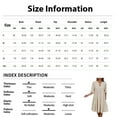 thumbnail image 3 of Wedding Guest Dresses For Women, Casual V Neck Short Sleeves Boho Dress With Ruffle Hem Beach Vacation Short Dress Stretchy Pants Women Casual Dresses Plus Maxi Dresses Maxi (L, Beige) ZMTing, 3 of 5