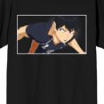 thumbnail image 2 of Haikyu Season 4 Tobio Kageyama Men's Black T-Shirt-3XL, 2 of 4