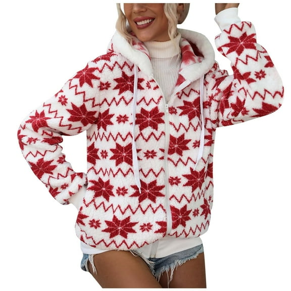 Lilgiuy Women's Solid Color Hooded Zipper Pocket Recreational Long Sleeve Tops Fall Dresses for 2022 Spring Winter