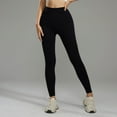 thumbnail image 2 of WAYUTE Leggings for Women Tummy Control Seamless for Push up Non See Through Compression Pants Stretchy Fit Running S, 2 of 4