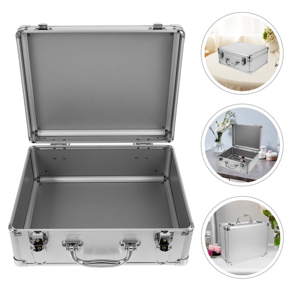 HOMEMAXS  Portable Briefcase Toolbox Storage Multifunctional Suitcase Man