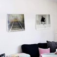 thumbnail image 4 of 2 Pack Clear Vinyl Record Shelf Wall Mount Acrylic Album Record Holder, 4 of 5