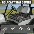 thumbnail image 3 of Whosucclay Spider Web Soft Golf Cart Seat Cover Blanket, 4 Pockets Breathable Golf Cart Seat Blanket Towel for EZGO Club Car Yamaha, 52.36" x 32.28", 3 of 7