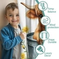 thumbnail image 3 of Blackout Kids Curtains,Highland Cow and Sunflower Childrens Insulated Curtains Set Of 2,Bedroom Essentials,Toddler Room Decor 42x54in(106x137cm), 3 of 4