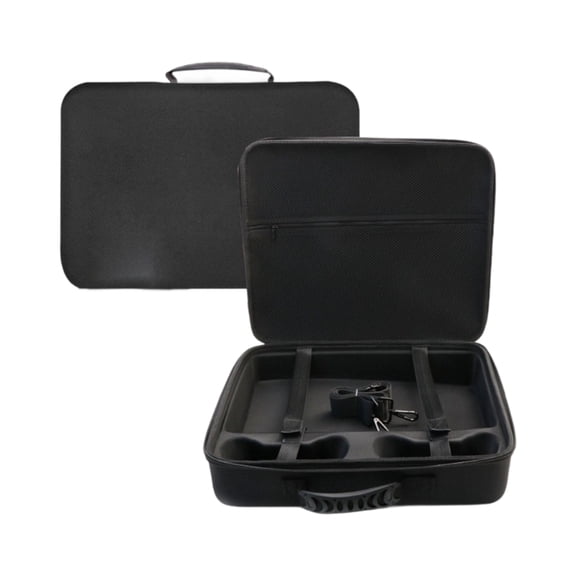 Travel Carrry Case for PS5 Slim Shockproof Organizer Bag Storing Console Controller Charging Base Disk Scratchproof Case