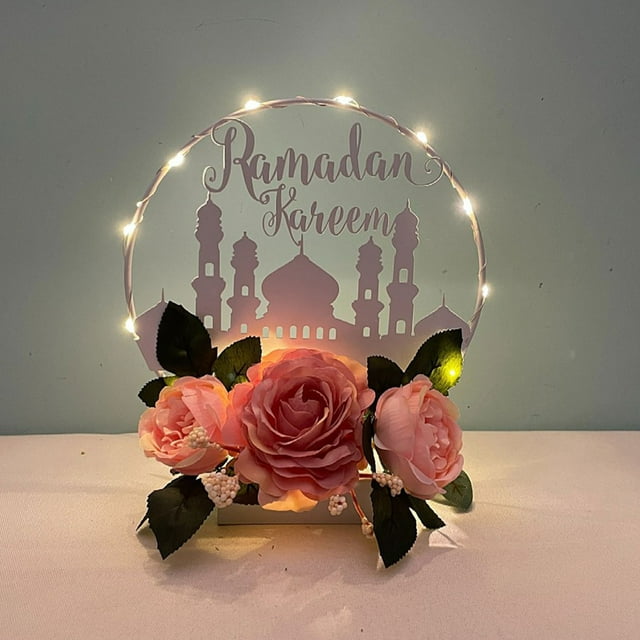 pstuiky Lámparas decorativas de hierro modelos a pilas lámparas de hierro con flores para dormitorio mesita de noche sala de estar comedor decoración de escritorio y regalos.
