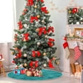 thumbnail image 4 of Falda para árbol de Navidad ATTX, color verde azulado, acuarela, 120 cm, 4 of 6