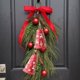 thumbnail image 1 of xihome Pack de 2 campanas navideñas de hierro forjado con diseño festivo nevado - Adornos rojos para colgar en la ventana, ideales para la decoracin navideña del hogar., 1 of 6