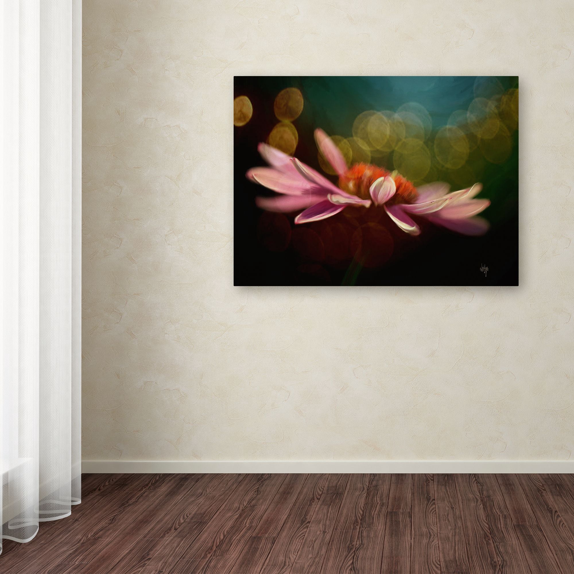 Lois Bryan 'The Secret World of Coneflowers' Canvas Wall Art 35 x 47 Inches