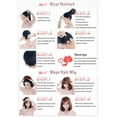 thumbnail image 6 of Beauos Clearance Wig Fashion Women Black Synthetic Short Net Natural Parting Sexy Wigs Rose Wig, Wigs for Women Clearance Sale, 1X Wig, 1X Hair Net, 6 of 9