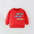 thumbnail image 3 of Boys Cartoon Pattern Printing Crew Neck Casual Pullover, 3 of 9