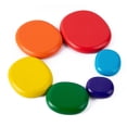thumbnail image 4 of Juguete edificio bloque colorido bebé juego educativo preescolar niños forma forma aprendizaje juguetes juguetes niños para cumpleaños año nuevo 6 piezas Eigraketly  FN001468-01, 4 of 7
