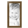 thumbnail image 2 of ArtToFrames 14" x 29" Wide Gold with Green Tones Picture Frame, 14x29 inch Gold Wood Poster Frame (WOM-5078), 2 Pack, 2 of 6
