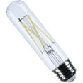 thumbnail image 2 of Satco S12526 LED T10 Light Bulbs 8W 120V 4000K E26 Medium Base Dimmable (6 Pack), 2 of 12