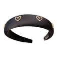 thumbnail image 4 of Sparkling Heart Headbands Rhinetsones Heart Shape Hairband Fashion Hair Accessory For Daily Outings Special Event, 4 of 9