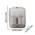 thumbnail image 4 of Kuluzego New Portable Shoe Storage Bag For Outdoor High-capacity Shoe Storage Bag, Portable Travel Storage Box,Storage Organizer, 4 of 8
