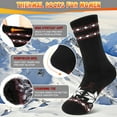 thumbnail image 5 of Loritta 3 Pairs Thermal Socks for Women, Winter Thick Warm Heated Boot Crew Socks Size 5-11, 5 of 6