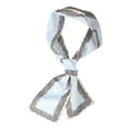 thumbnail image 1 of Ofertas Únicas 1 Pc Diadema de Satén Impresa para Mujeres Azul Gris, 1 of 6