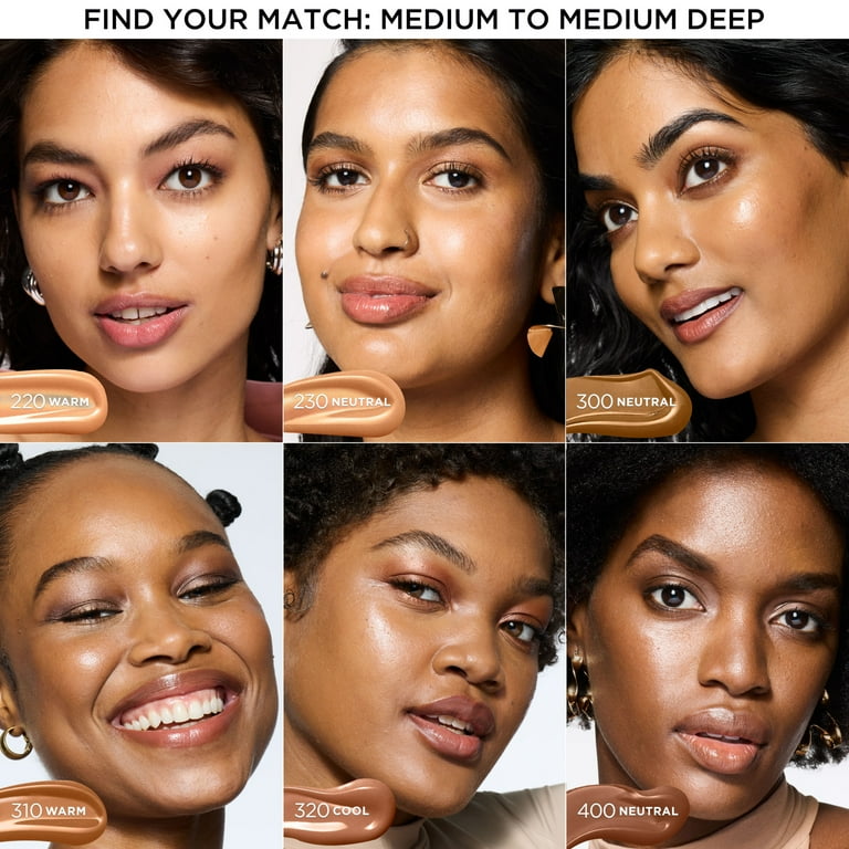 L'Oreal Paris True Match Lumi Foundation Makeup 300 Neutral 0.85